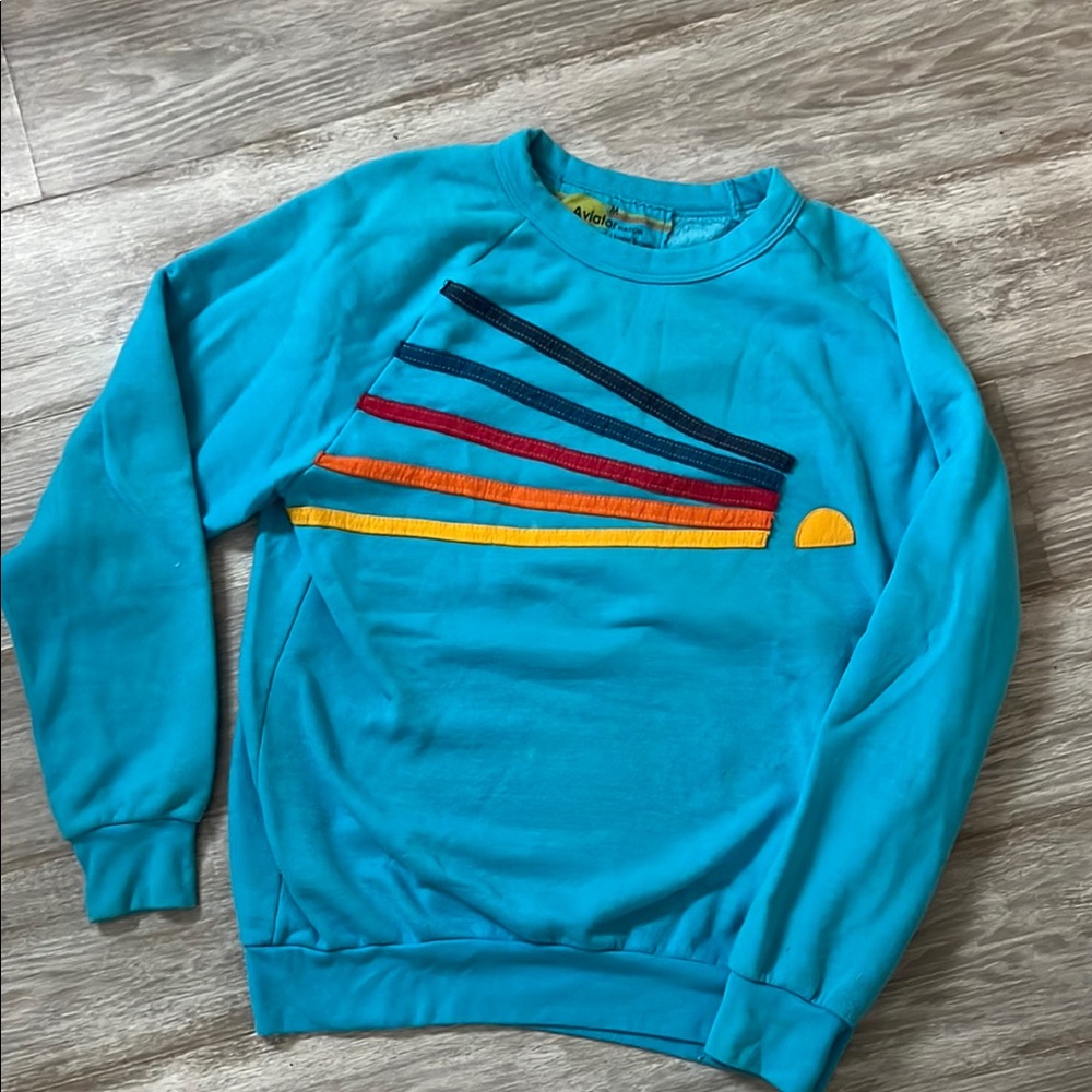 Aviator nation crew neck